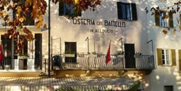 Osteria Battello Hotel Caslano Exterior photo